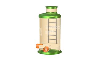 Поворотный колодец ГРИНЛОС Пв 1500/2500 - фото 2