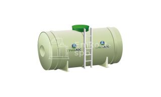 ГРИНЛОС Емкость 5 м3 горизонтальная цилиндрическая наземная удлиненная - фото 1