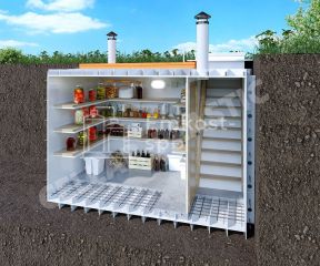 Селлар Модерн 90°+ 2300х1800х2150