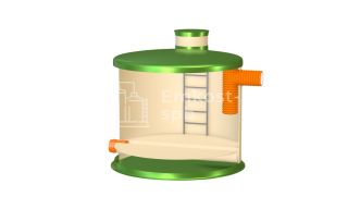 Перепадный колодец ГРИНЛОС Пп 3000/2500 - фото 2