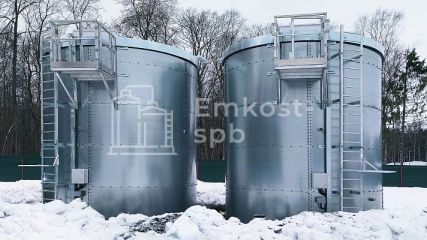 Вертикальный резервуар РВС 50
