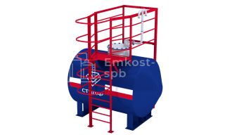 Резервуар горизонтальный стальной РГС 10 м3 - фото 1