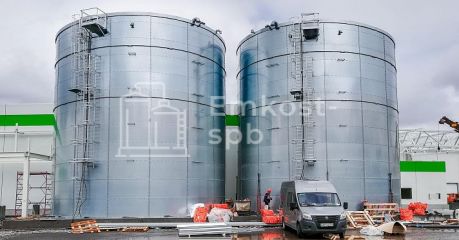 Резервуар стальной вертикальный РВС 5000