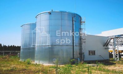 Резервуар вертикальный стальной для воды РВС 900