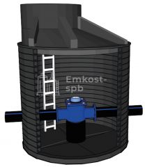 Водомерный колодец FD