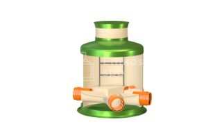 Узловой колодец ГРИНЛОС У 1500/1500 - фото 2