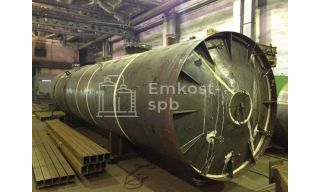 Емкость горизонтальная стальная подземная ЕП-40-2400-900 - фото 1
