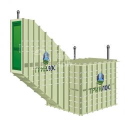 Гринлос Погреб ДТ 2500*2000*2000