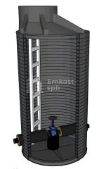 Колодец для утепленного трубопровода FD