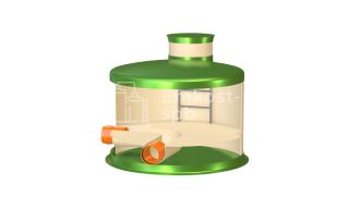 Поворотный колодец ГРИНЛОС Пв 2300/1500 - фото 2