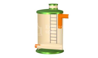 Перепадный колодец ГРИНЛОС Пп 2300/3500 - фото 2