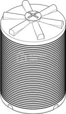 Евролос ВЦЕ 3000 с клапаном вертикальная цилиндрическая
