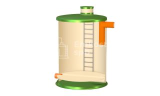 Перепадный колодец ГРИНЛОС Пп 3000/4000 - фото 2