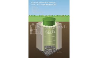 Питьевой колодец ГРИНЛОС П 1200/2500 - фото 2