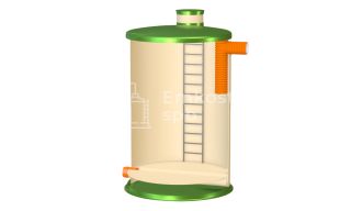 Перепадный колодец ГРИНЛОС Пп 3000/4500 - фото 2