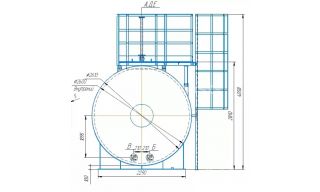 Резервуар горизонтальный стальной РГС-40 - фото 3