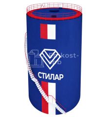 Цельносварной резервуар РВС 25 м