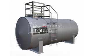 Резервуар горизонтальный стальной РГС-40 - фото 1