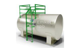 ГРИНЛОС Емкость стальная 20 м3 горизонтальная наземная - фото 1