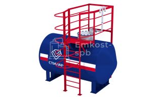 Резервуар горизонтальный стальной РГС 20 - фото 1