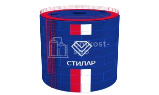 Цельносварной сборный резервуар РВС 1500 м - фото 1