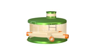 Узловой колодец ГРИНЛОС У 3000/1500 - фото 2