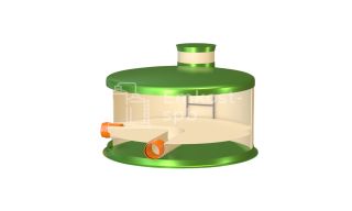 Поворотный колодец ГРИНЛОС Пв 3000/1500 - фото 2