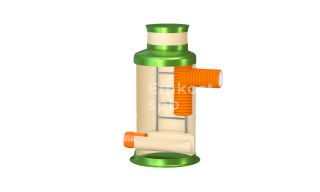 Перепадный колодец ГРИНЛОС Пп 1200/2000 - фото 2