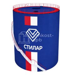 Цельносварной резервуар РВС 75 м