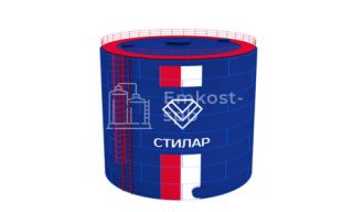 Цельносварной сборный резервуар РВС 1500 м - фото 2