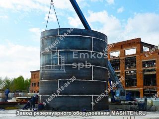 Резервуар вертикальный стальной РВС 200