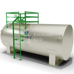 ГРИНЛОС Емкость стальная 50 м3 горизонтальная наземная
