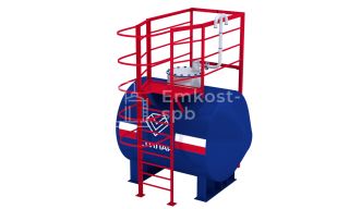 Резервуар горизонтальный стальной РГС 5 - фото 1