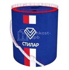 Вертикальный резервуар РВС 150 м3