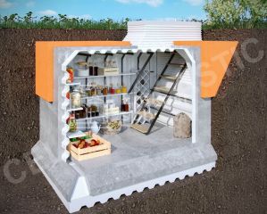 Селлар Амбар Пологий 2700х1900х2000