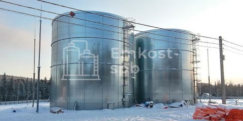 Резервуар стальной вертикальный РВС-3000