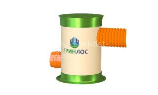 Перепадный колодец ГРИНЛОС Пп 800/1000 - фото 1