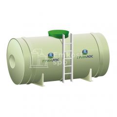 ГРИНЛОС Емкость 8 м3 горизонтальная цилиндрическая наземная удлиненная