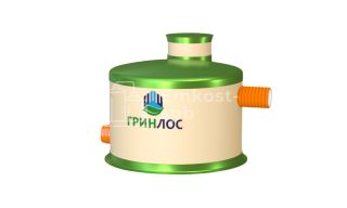 Перепадный колодец ГРИНЛОС Пп 2300/1500 - фото 1