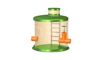 Контрольный колодец ГРИНЛОС Кн 2300/2000 - фото 2