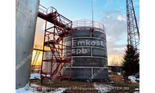 Резервуар вертикальный стальной РВС 400 - фото 4