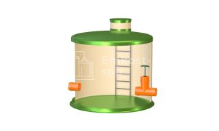 Контрольный колодец ГРИНЛОС Кн 3000/2500 - фото 2