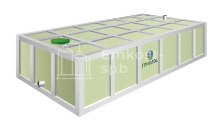 ГРИНЛОС Емкость 25 м3 прямоугольная наземная