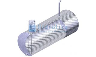 Металлический резервуар Gidrolica Tank Water Spirel - 4010х12500 - фото 1