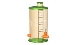 Контрольный колодец ГРИНЛОС Кн 2300/4000 - фото 2