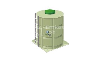 ГРИНЛОС Емкость 18 м3 вертикальная цилиндрическая наземная - фото 1