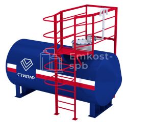 Резервуар горизонтальный стальной РГС 50 м3