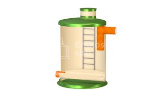 Перепадный колодец ГРИНЛОС Пп 2300/3000 - фото 2