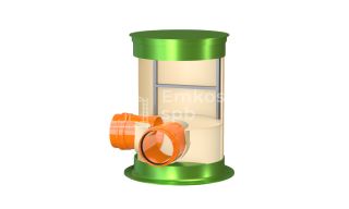 Поворотный колодец ГРИНЛОС Пв 800/1000 - фото 2