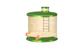 Поворотный колодец ГРИНЛОС Пв 3000/2500 - фото 2